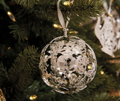 オーナメント1個　クリストフル・フランス